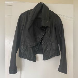 All Saints Spitafields leather jacket.